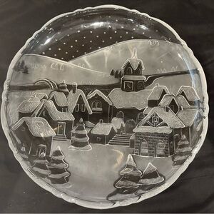 Crystal Clear Studios Winter Platter